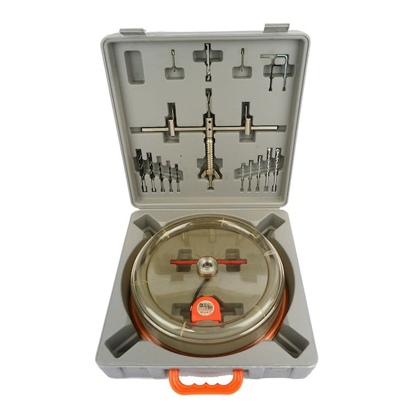 Big Horn Adjustable Hole Saw 1-1/2 Inch to 11-3/4 Inch (40mm - 300mm) Kit 19240 - main